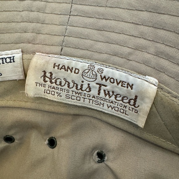 Abercrombie and Fitch Harris Tweed Scottish Wool Hat - Picture 8 of 9